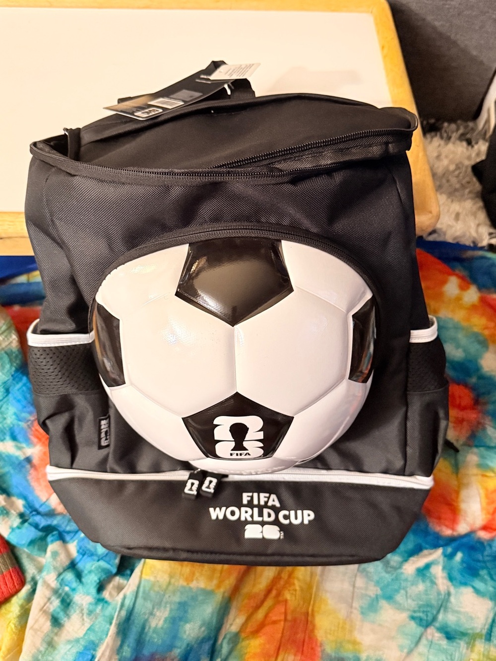 Fifa World Cup 2026 Backpack Soccer Ball Bag Sports NEW RARE Travel School Home